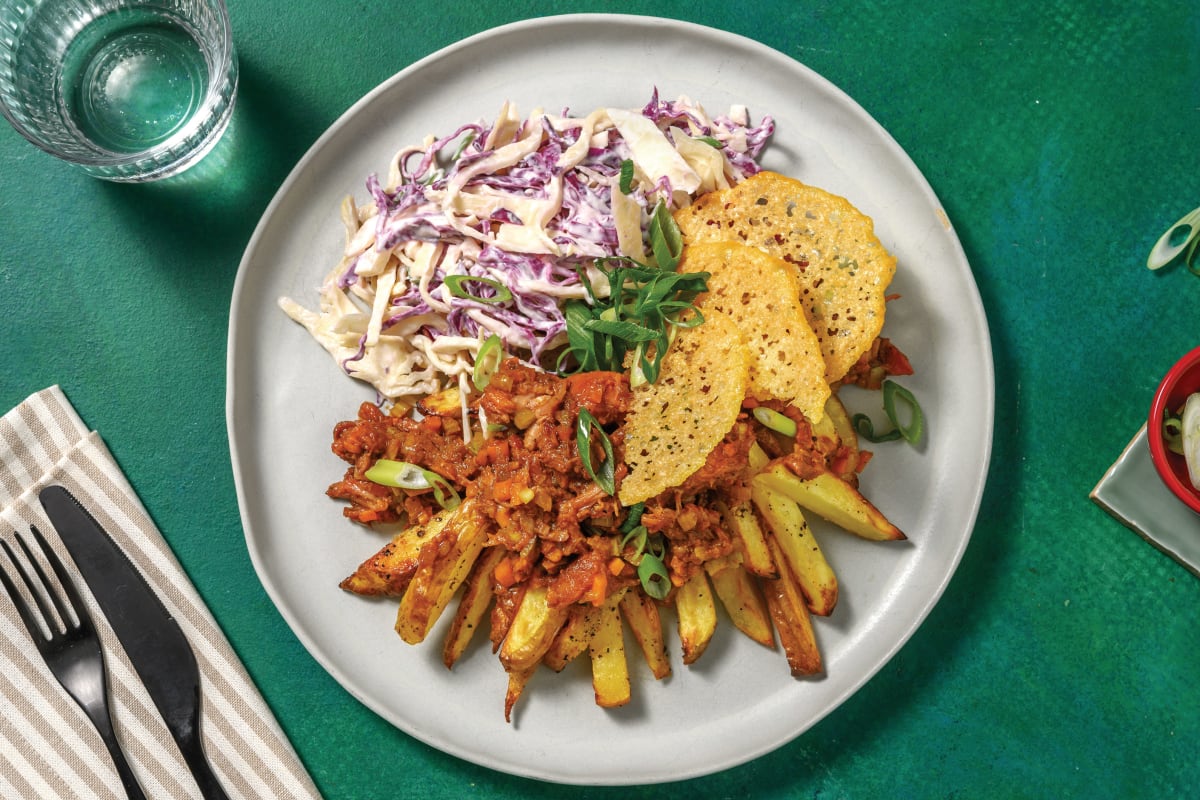 Easy American Pulled Beef Loaded Fries