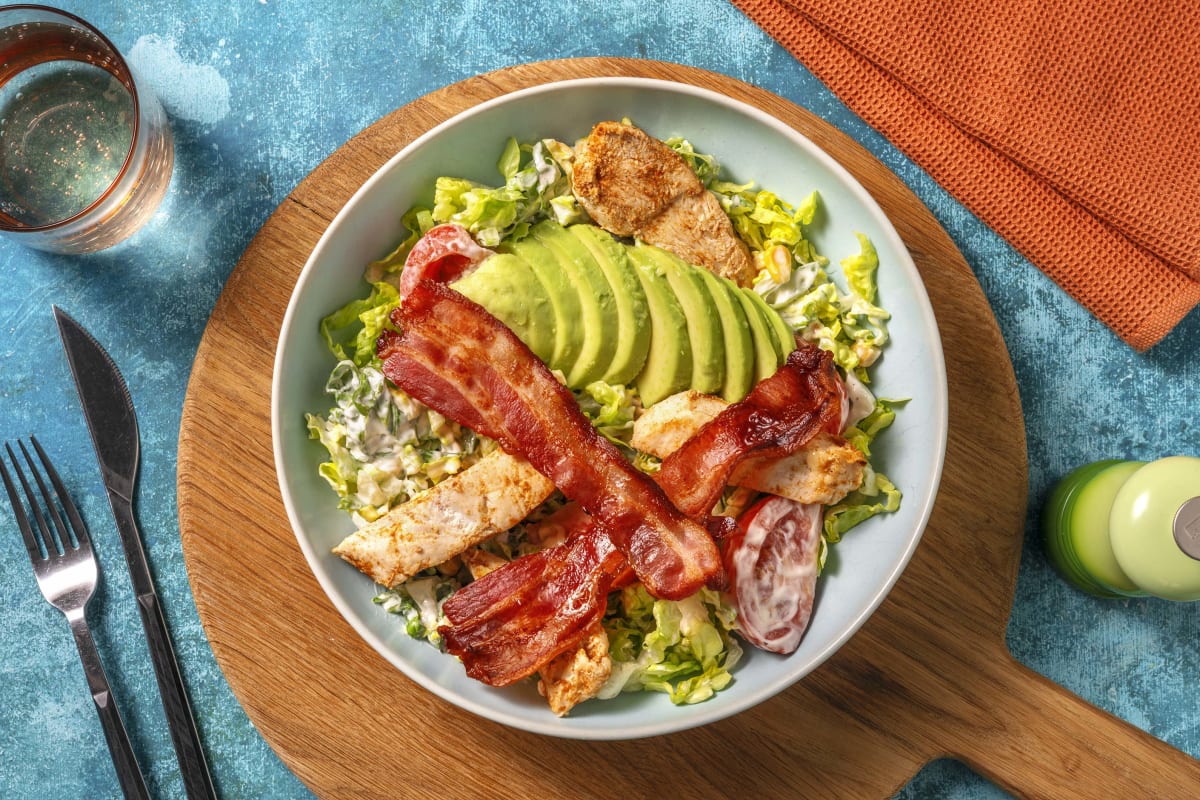 American Salad! mit Hähnchen und Bacon