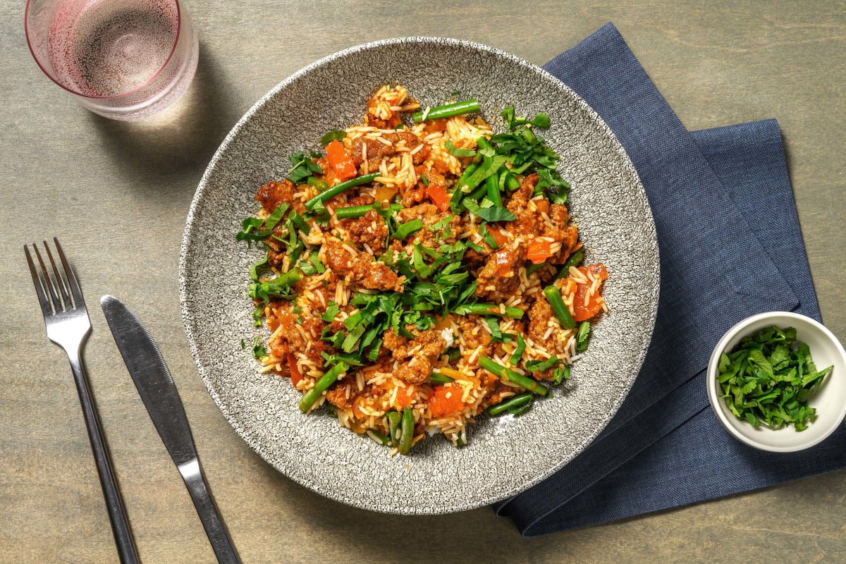 Aromatic Beef Pilaf Recipe HelloFresh