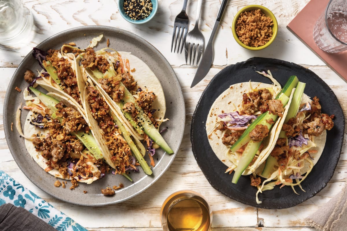 Asian Pork Tacos