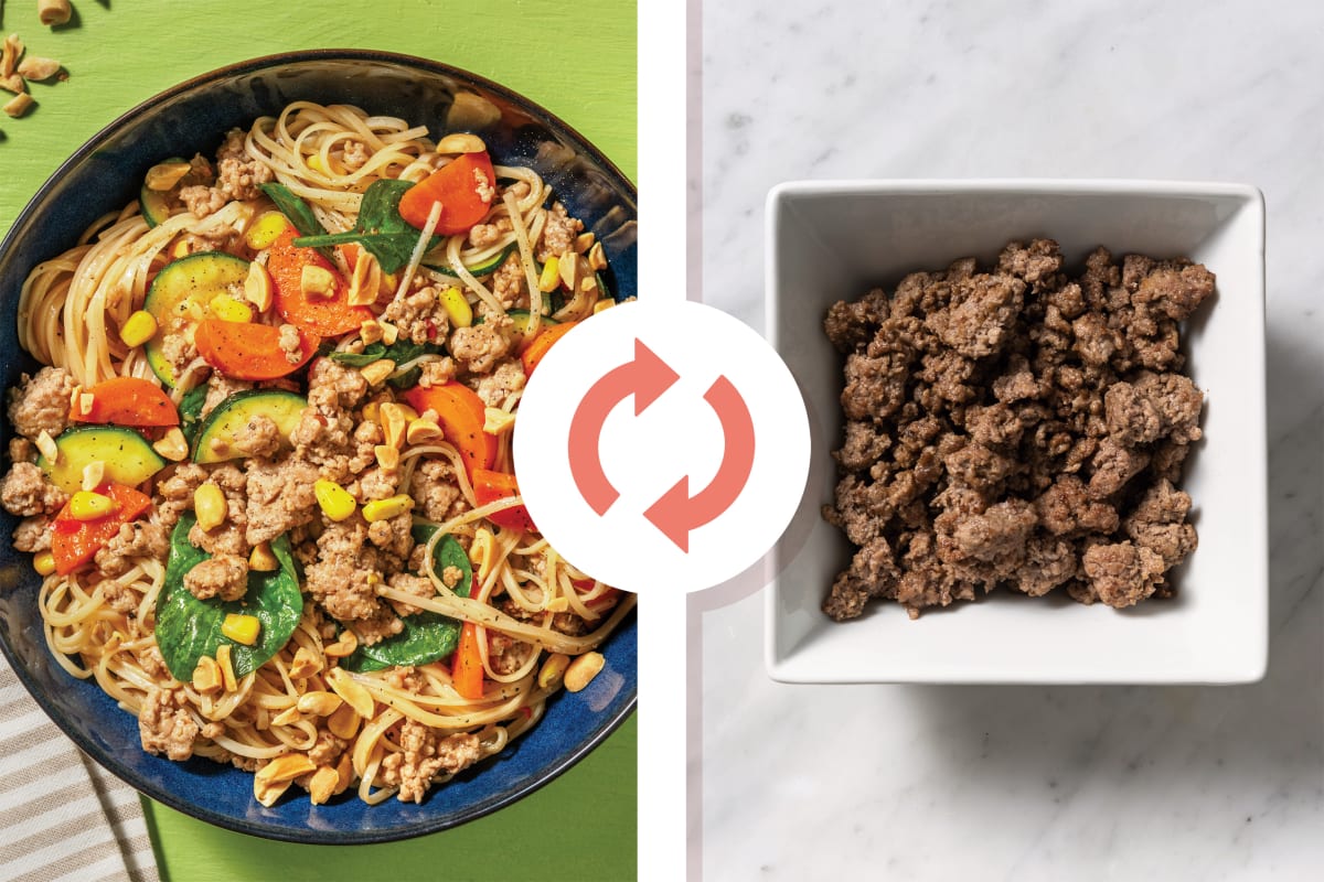 One-Pan Asian-Style Beef & Noodles