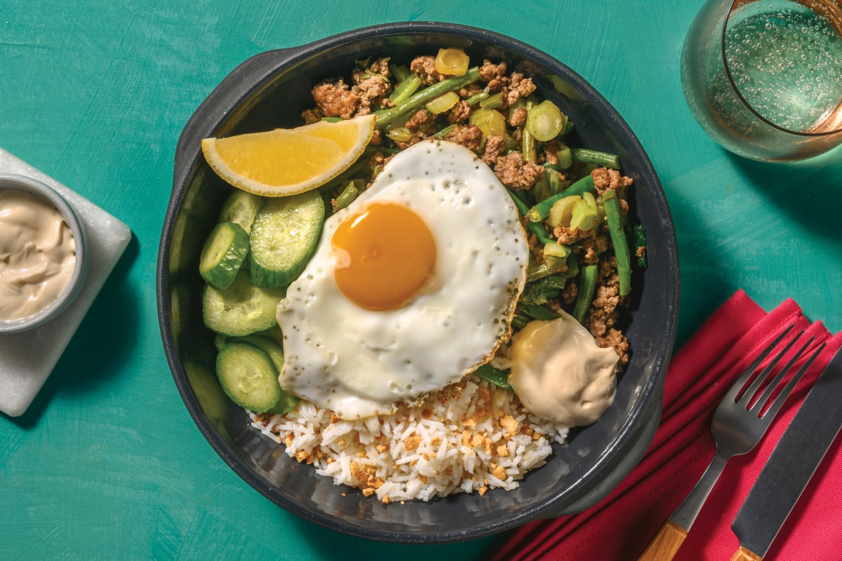 Asian-Style Beef Rice Bowl