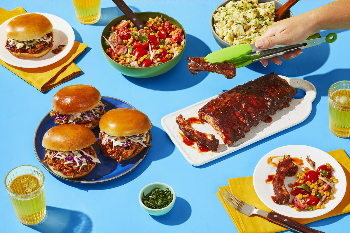 Baby Back Ribs & BBQ Chicken Sandwiches