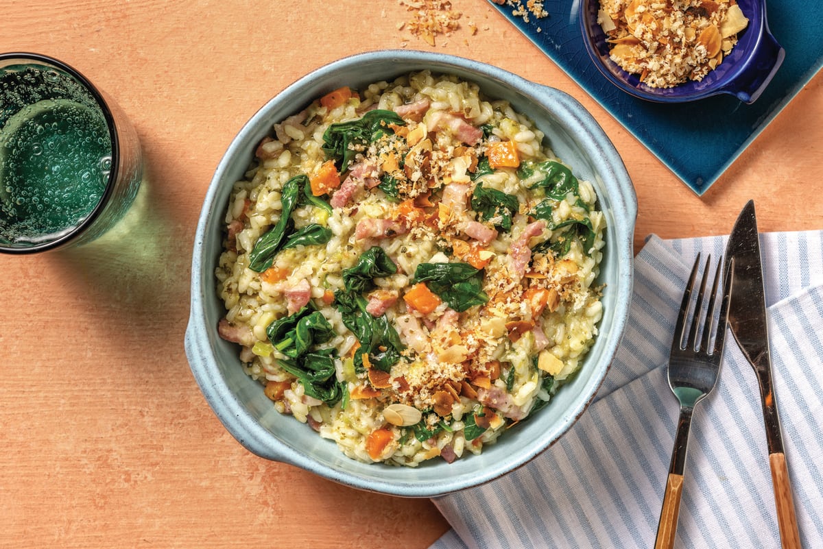 Bacon & Leek Risotto