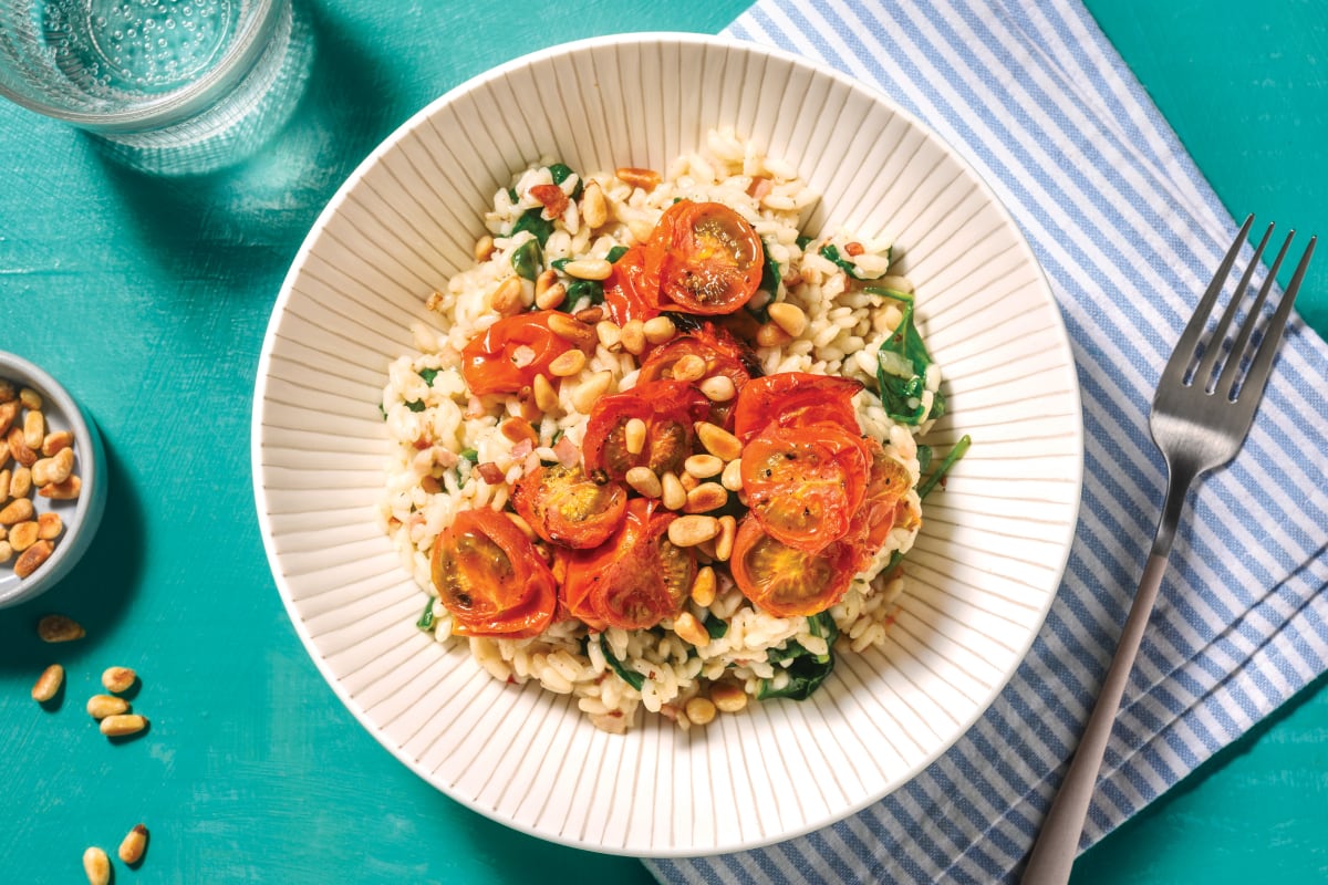 Bacon & Spinach Risotto