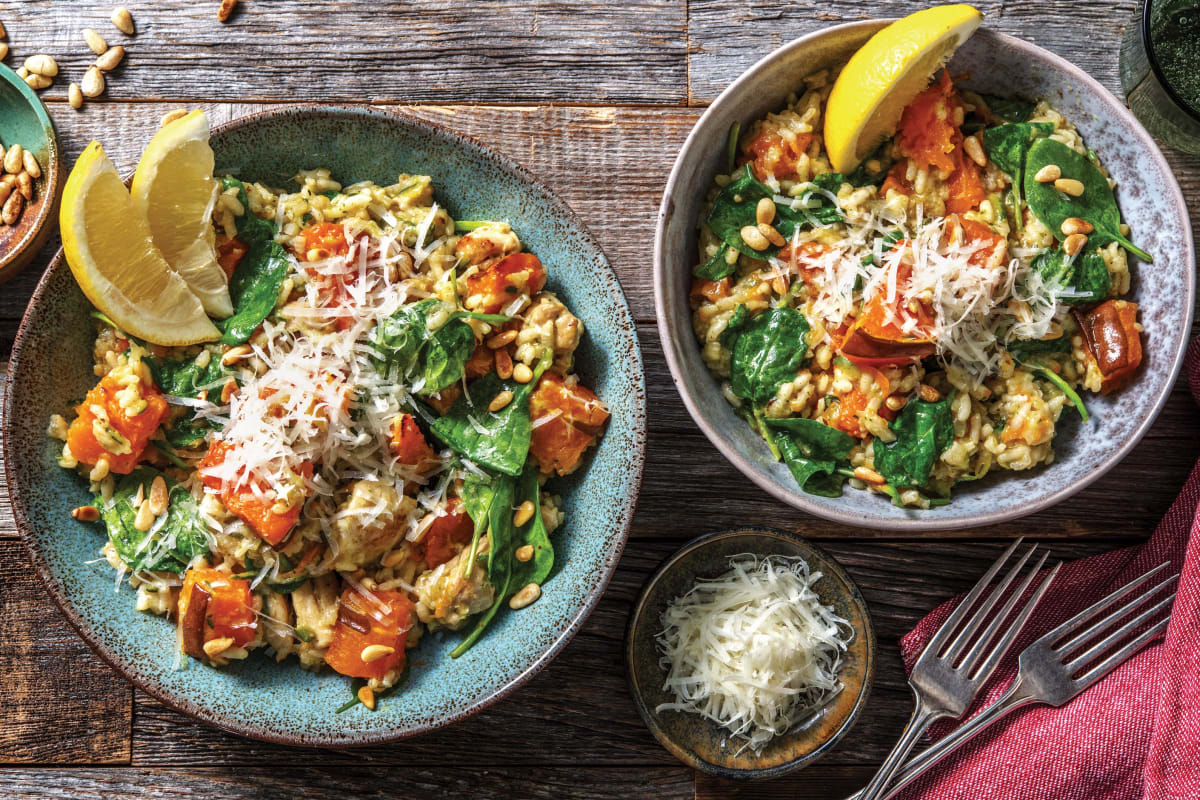 Baked Chicken & Pesto Risotto Recipe HelloFresh