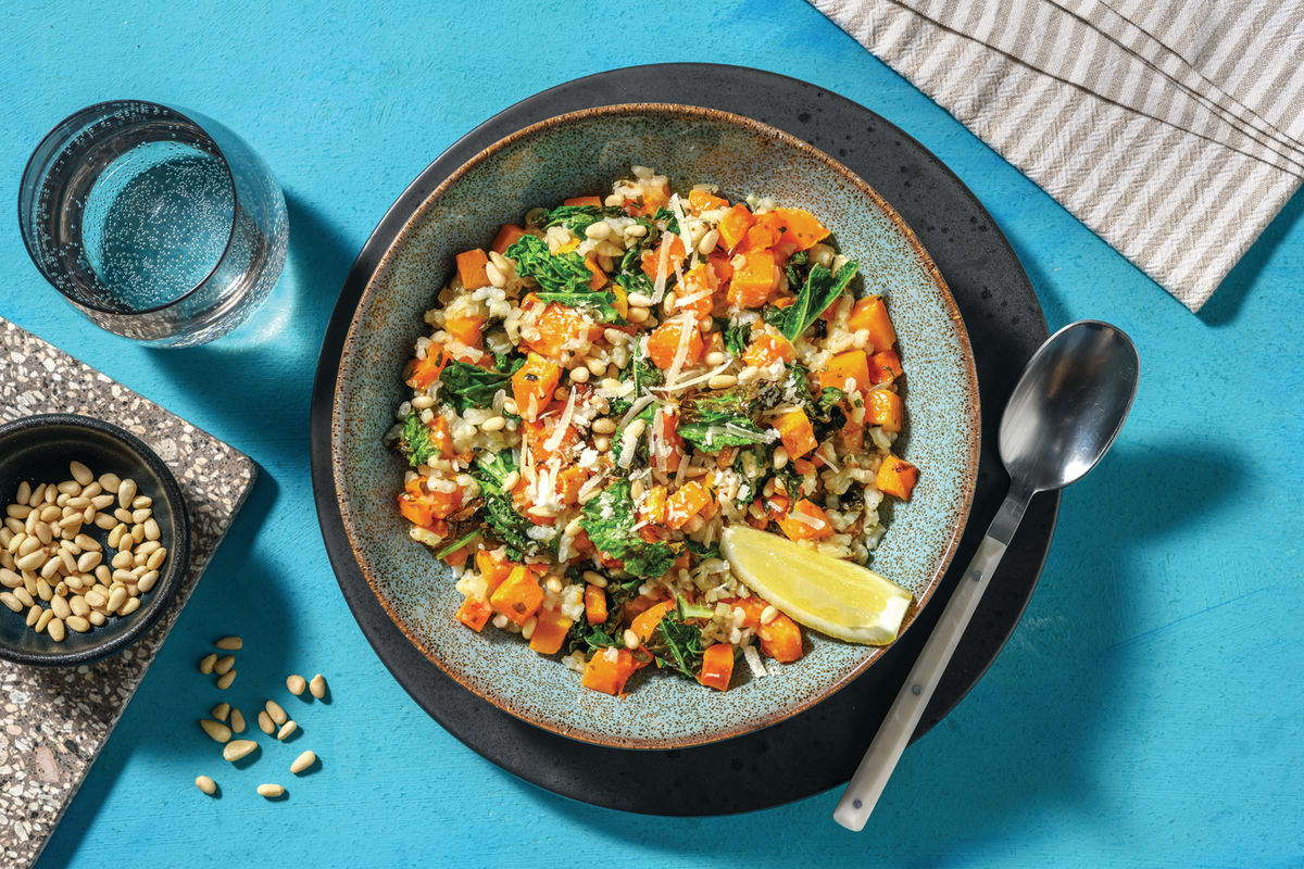 Baked Pumpkin & Parmesan Risotto