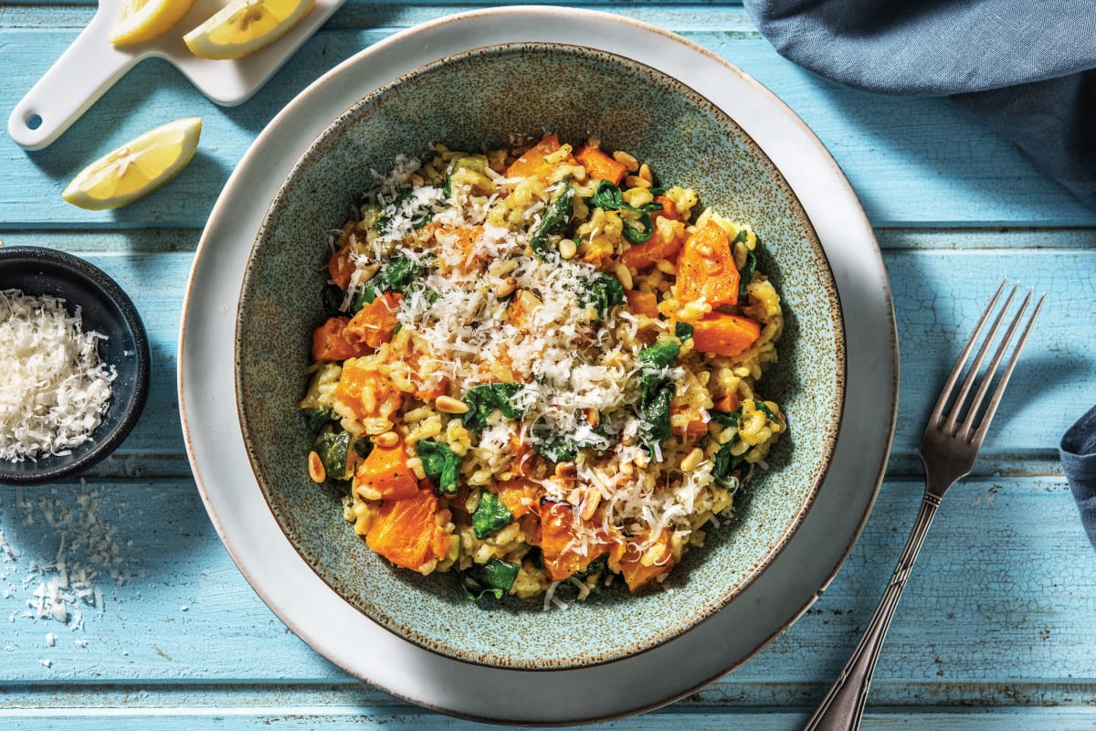 Baked Pumpkin & Parmesan Risotto