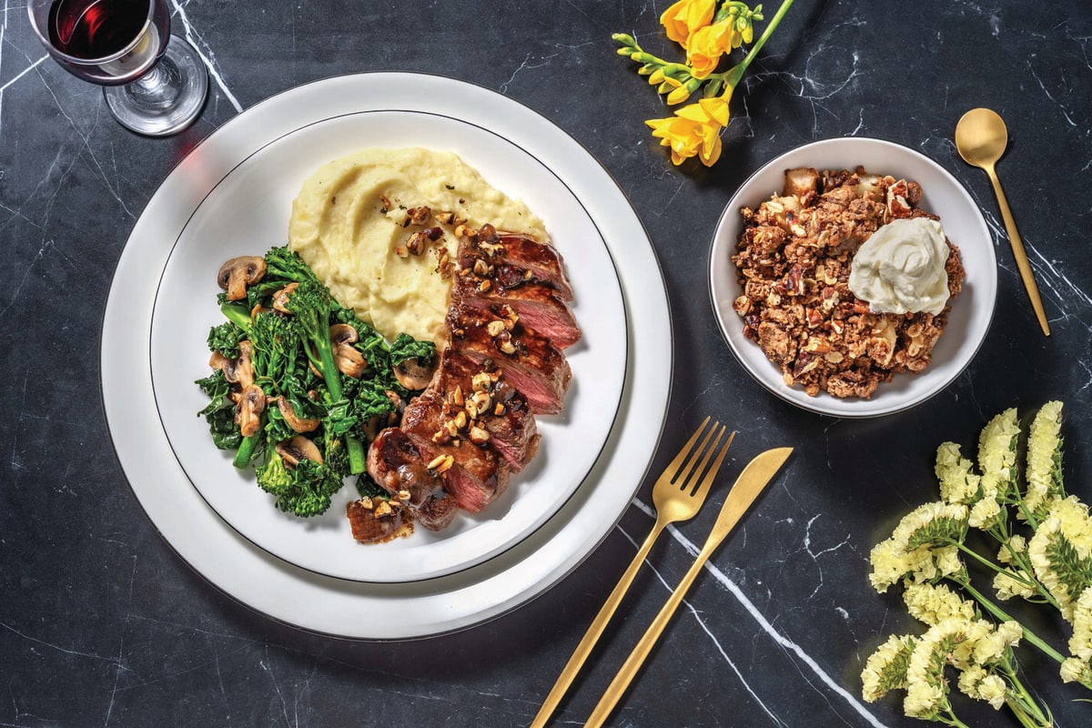 Balsamic-Glazed Venison Steak for Dinner