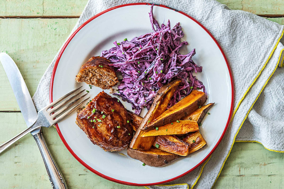 Barbecue Pork Meatloaves