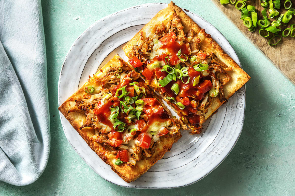 Barbecue Pulled Pork Flatbreads