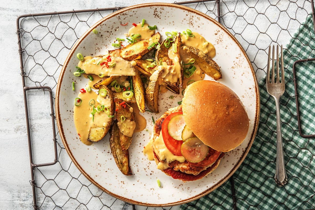 BBQ Turkey Burgers Recipe HelloFresh. hello fresh bbq seasoning. 