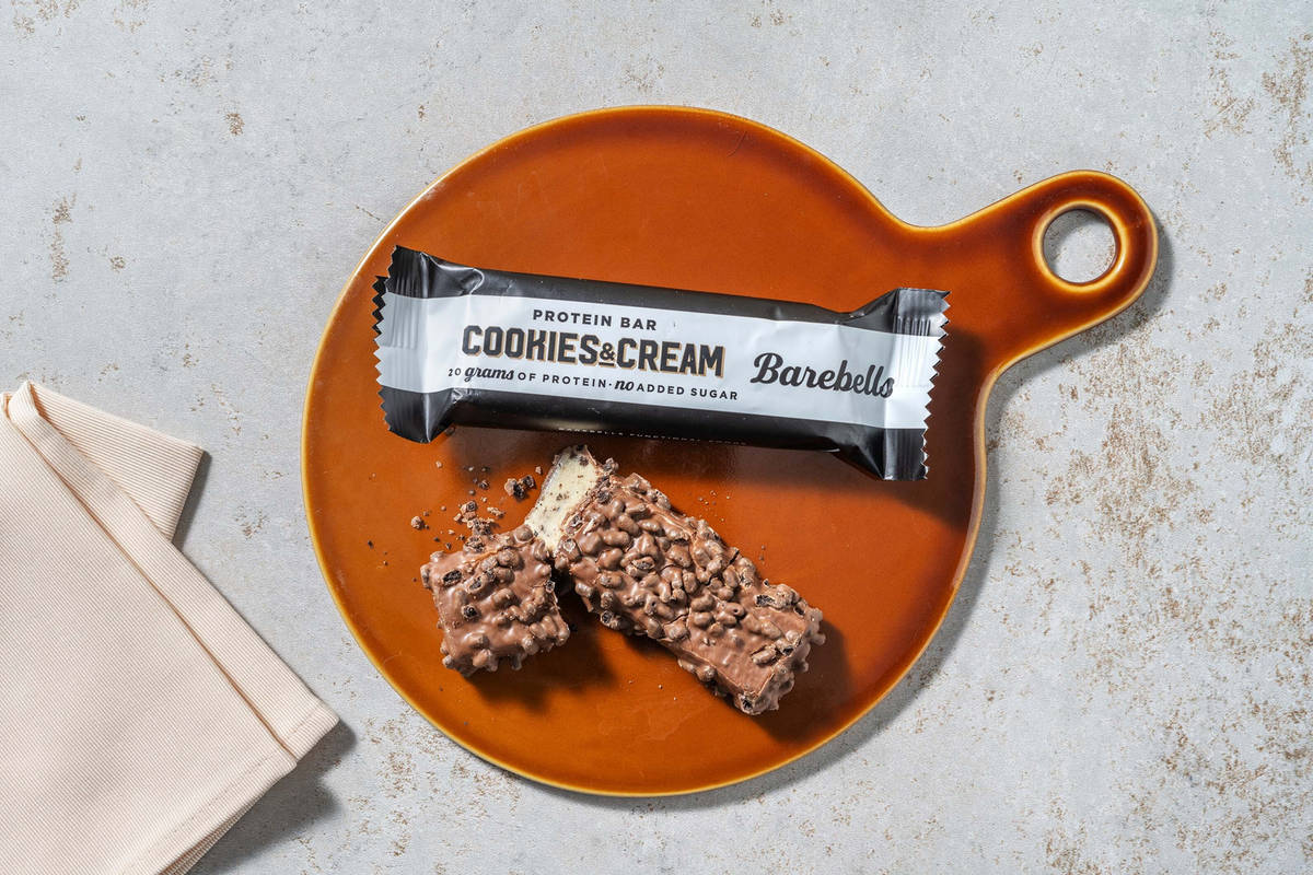 Barebells Barre protéinée Cookies & Cream Recette HelloFresh