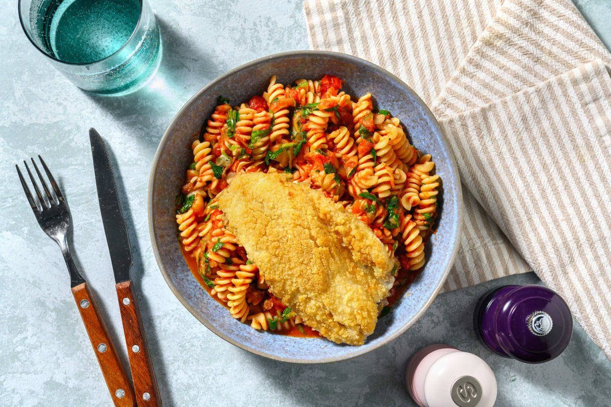 Barramundi en croûte de parmesan