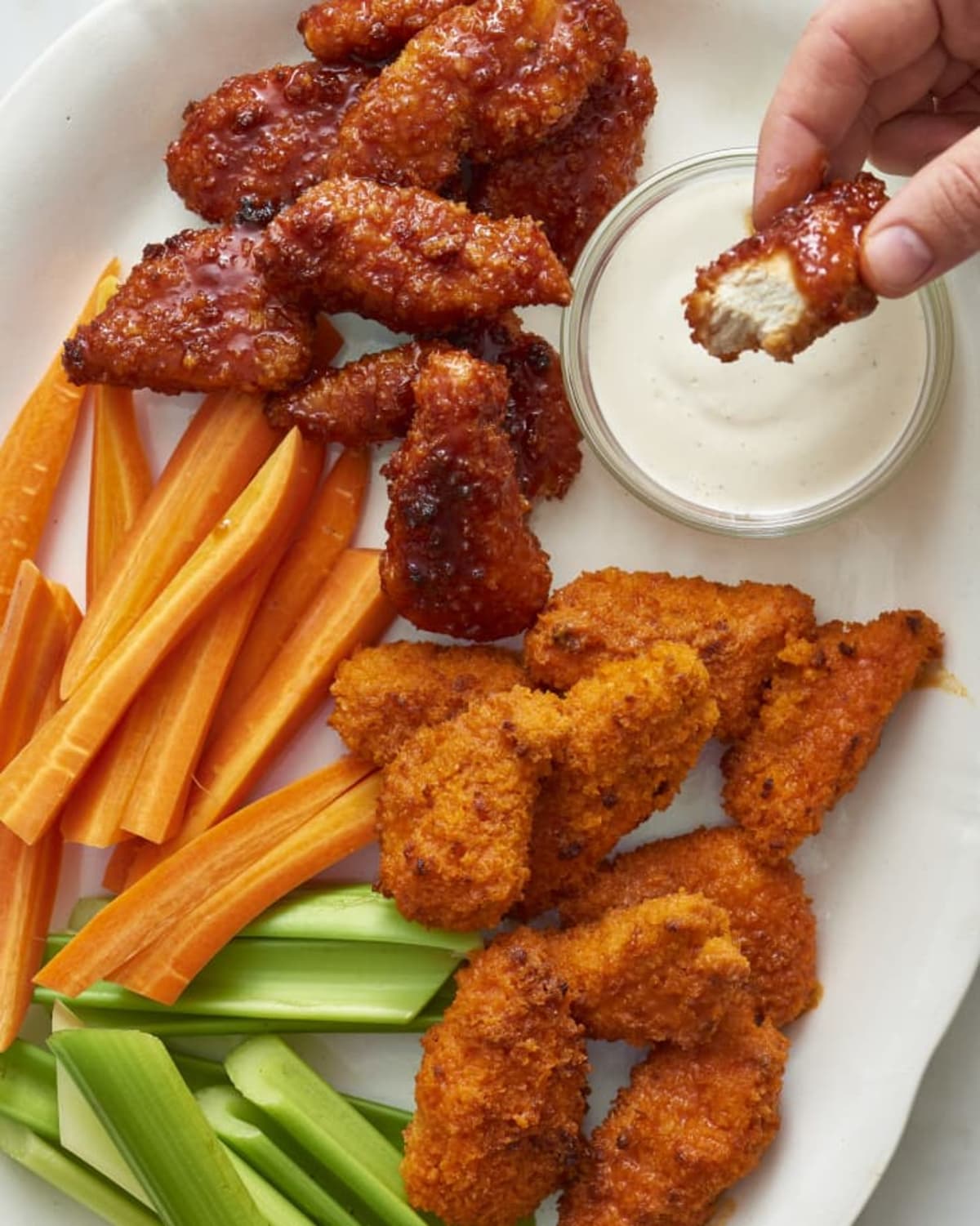 Boneless Lemon-Pepper "Chicken Wings" 