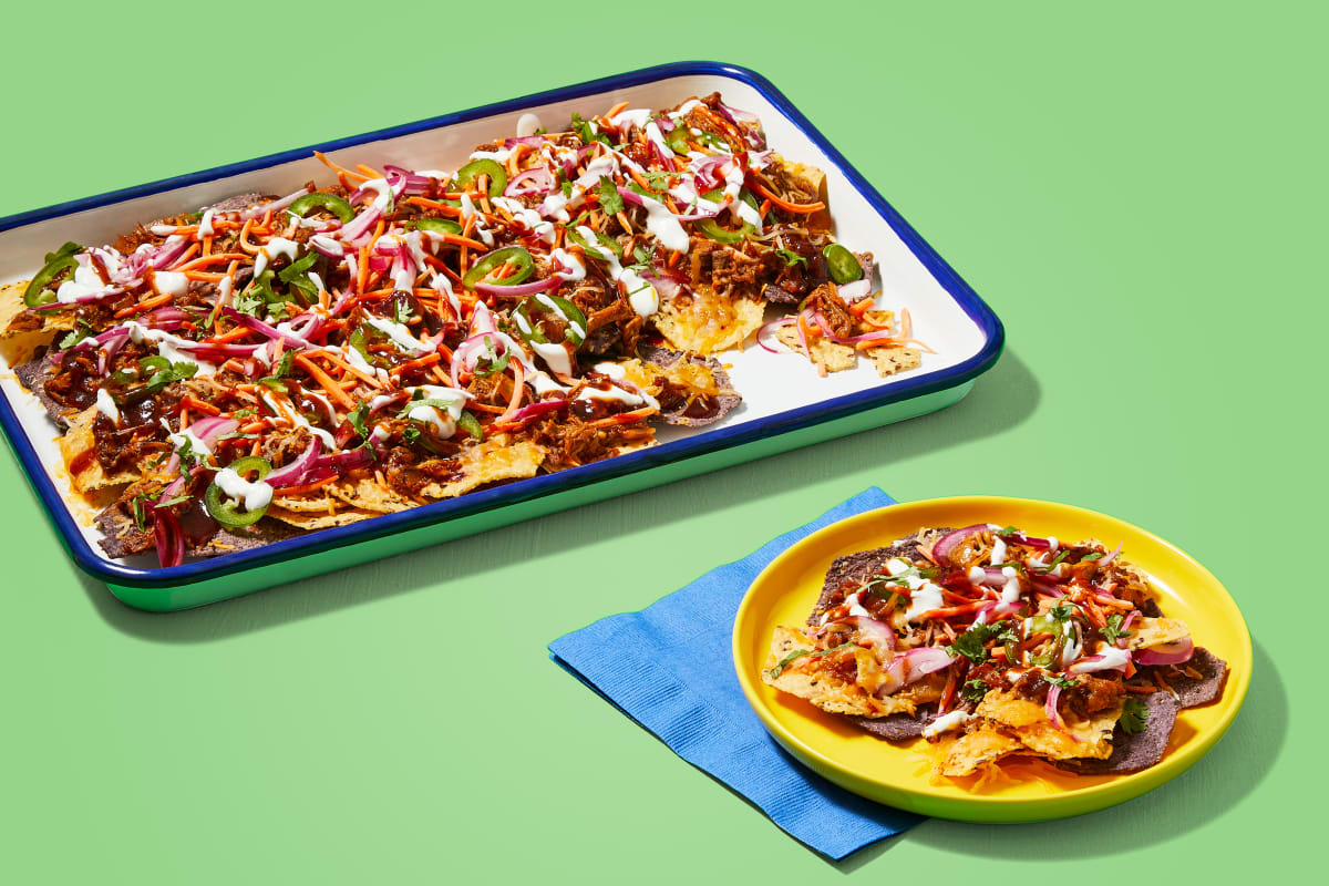 BBQ Pulled Pork Nachos