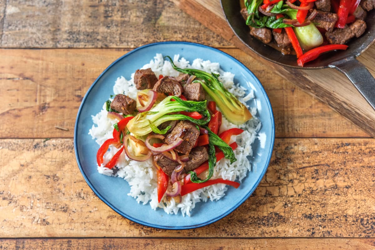 Sizzling Beef Stir-Fry