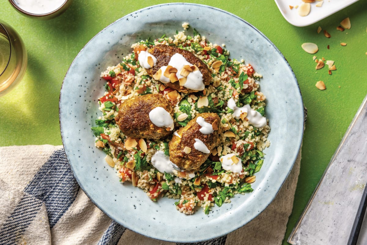 Beef Koftas & Couscous Tabbouleh - Cook Now! Recipe | HelloFresh