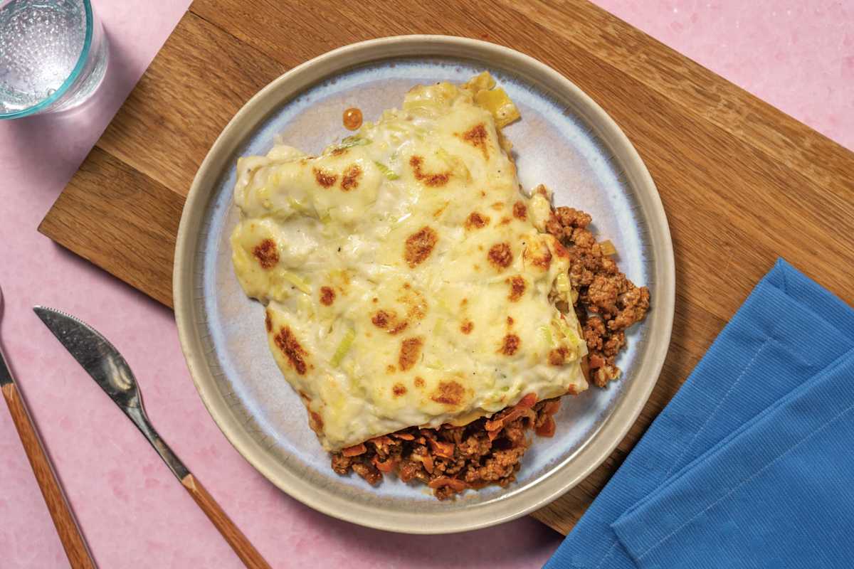 Monster Pork & Hidden Veggie Lasagne