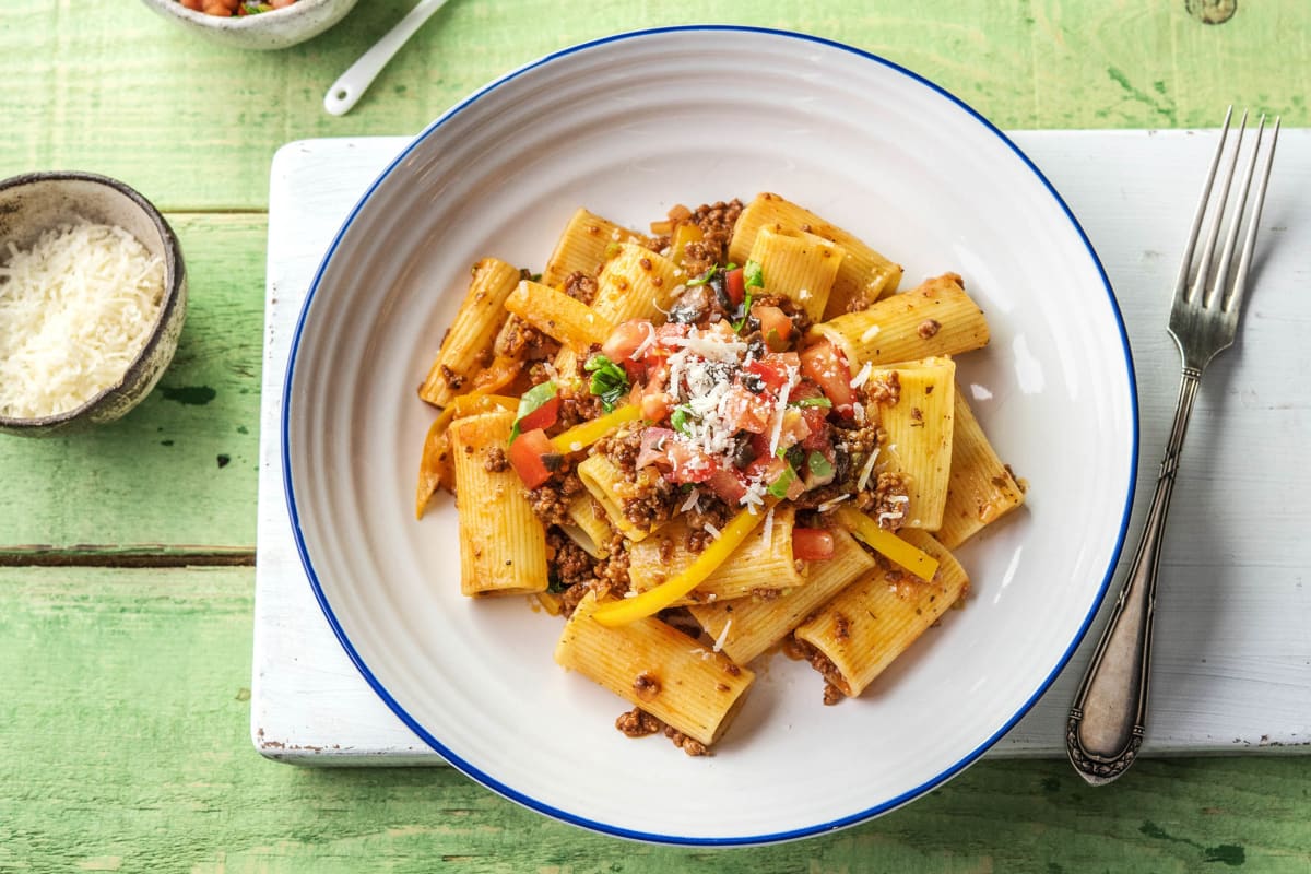 Beef Ragu Rigatoni