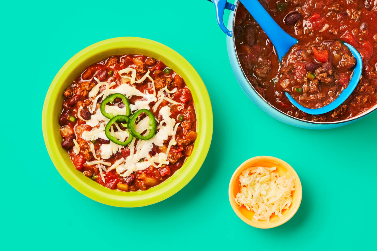 Beef & Red Bean Chili