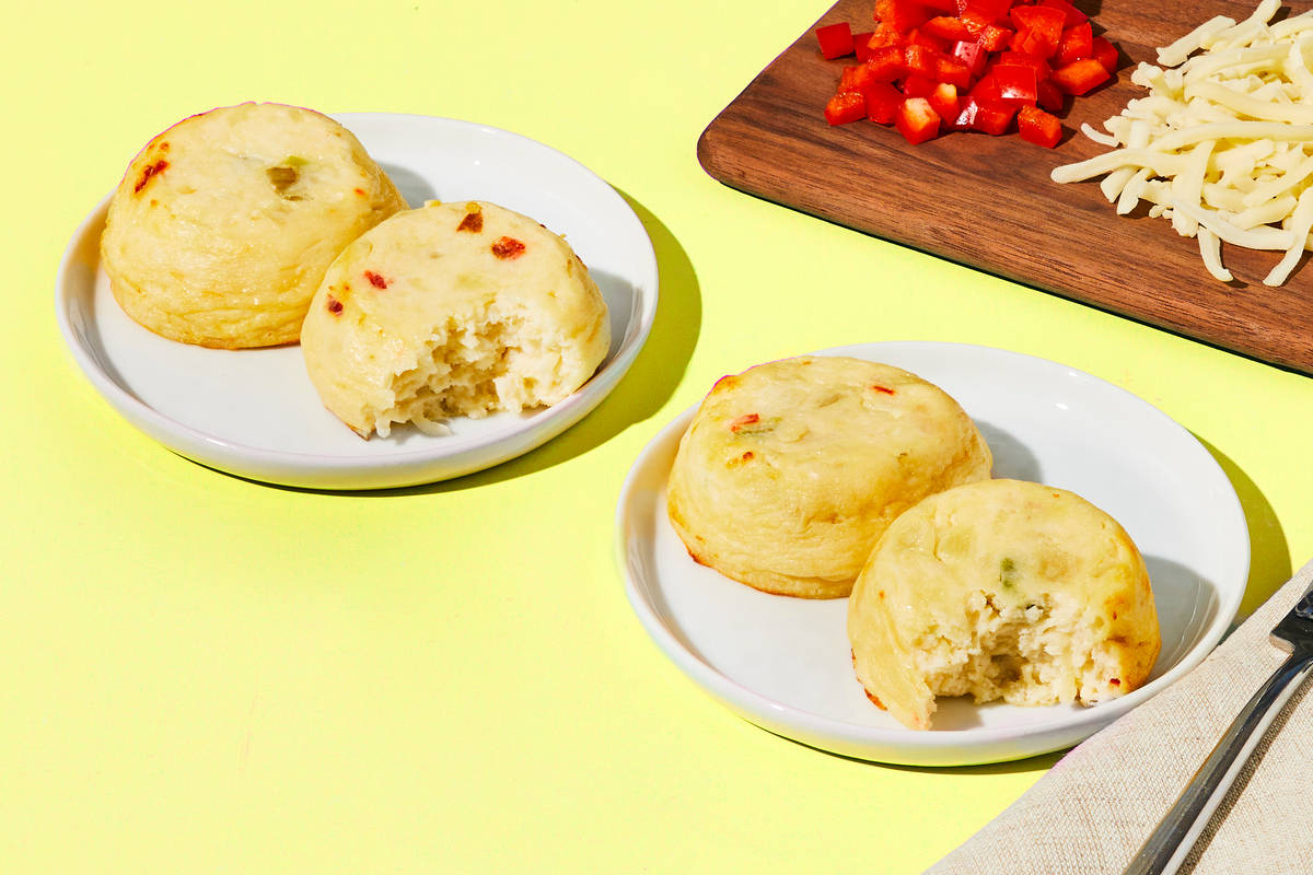 Bell Pepper & Swiss Egg White Bites Recipe HelloFresh