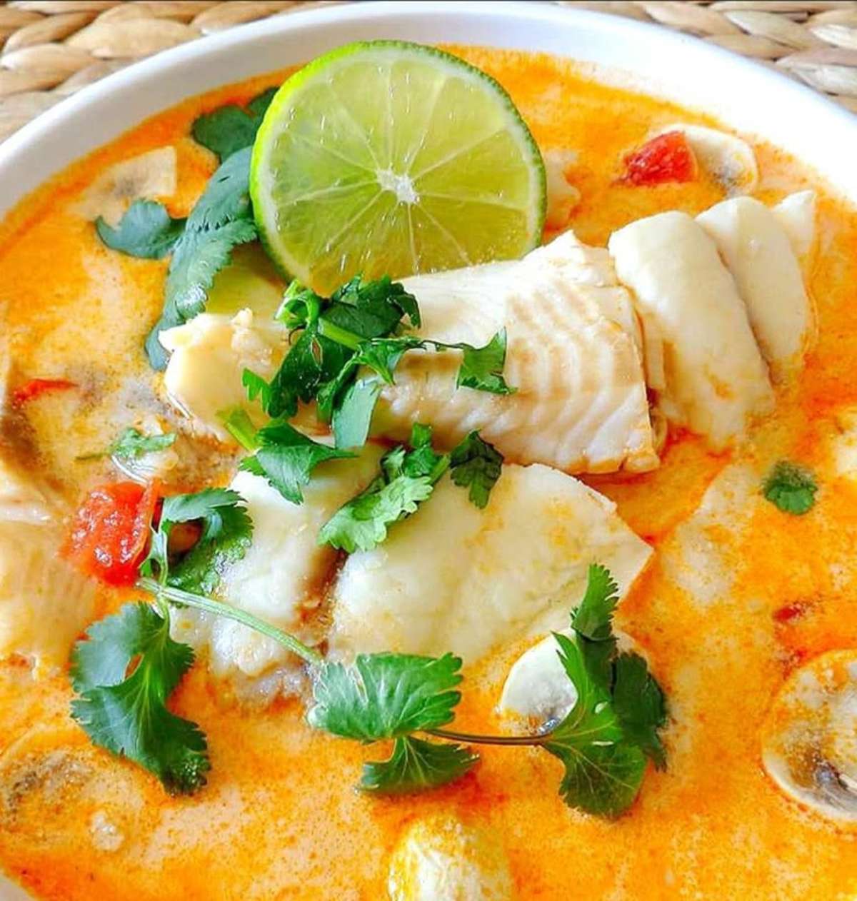 SuperQuick Spicy Tilapia Tom Yum Soup