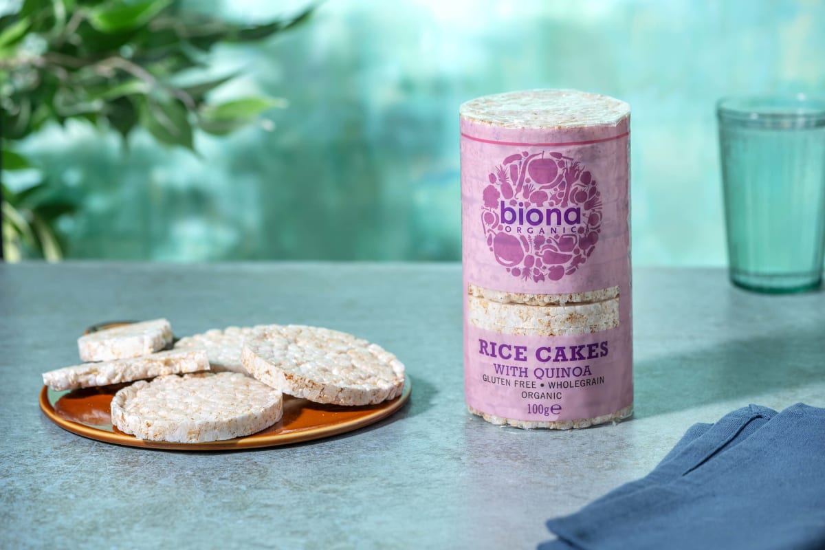 BIO Biona Rice Cakes with Quinoa EN/DE/FR/NL (100g)