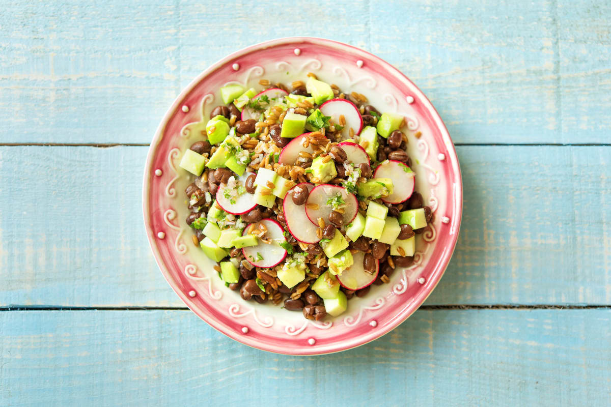 Black Bean and Farro Salad