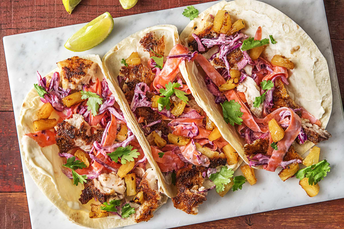 Blackened Fish Tacos