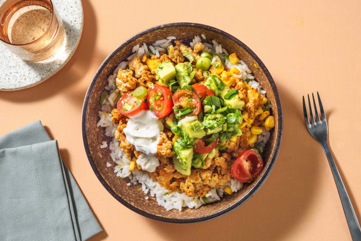 Turkey Burrito Bowls