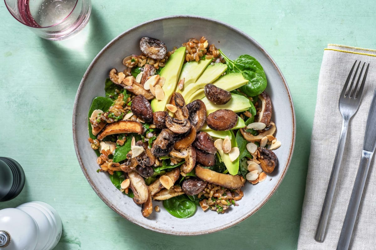 Savory Mixed Mushroom Bowl