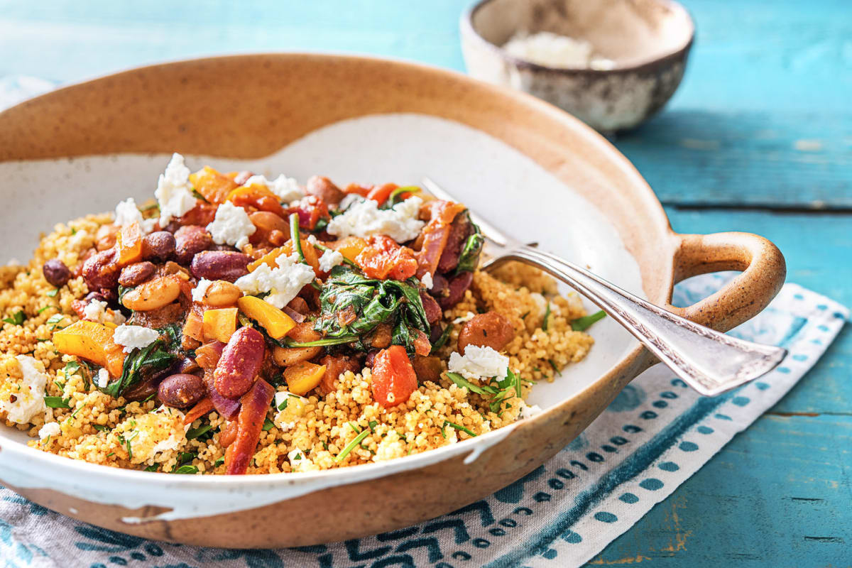 Moroccan-Spiced Bean Bowl