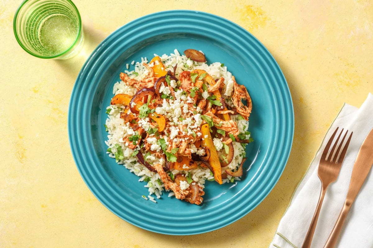 Speedy Chicken Tinga Bowl