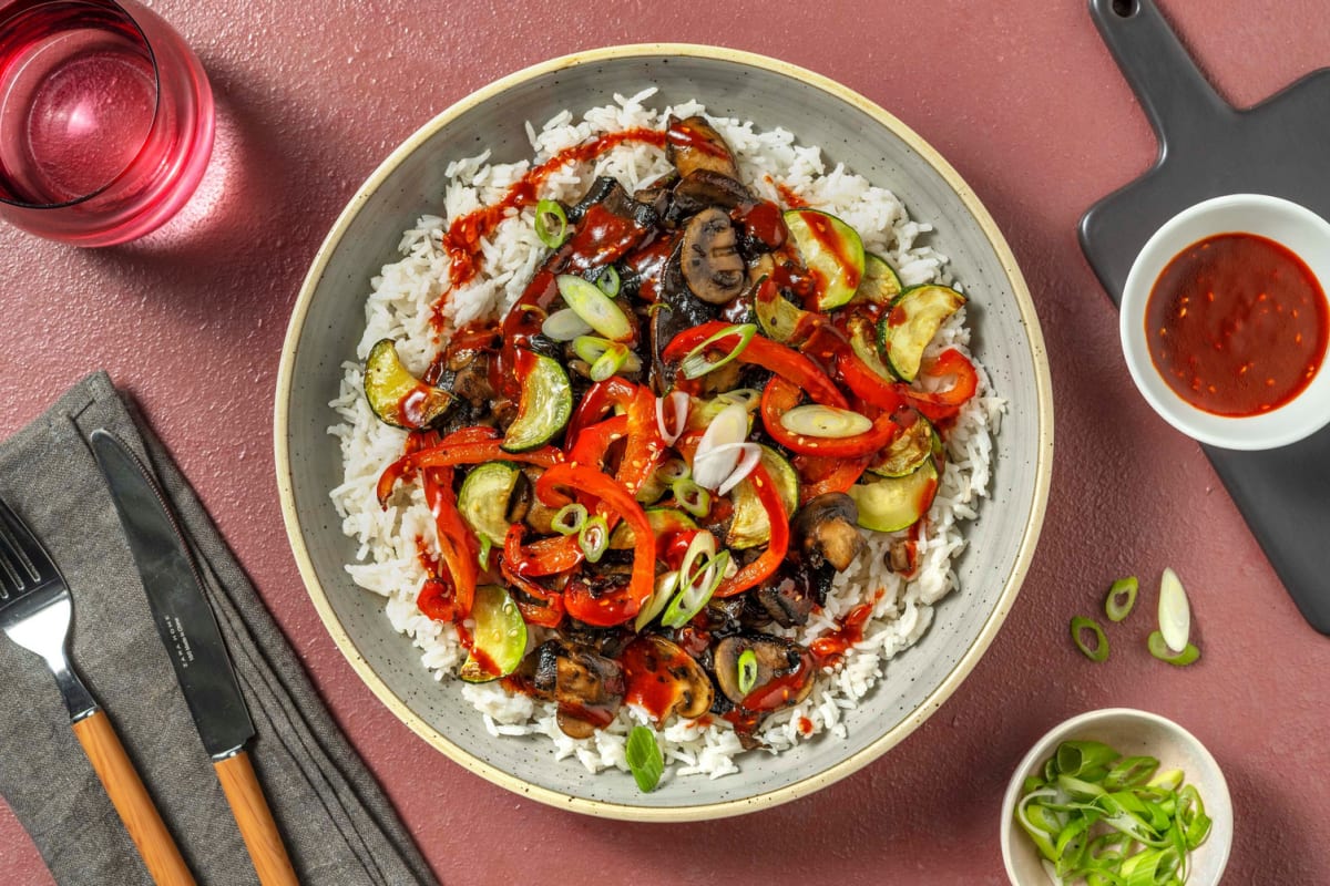 Portobello Mushroom "Bulgogi" Bowl