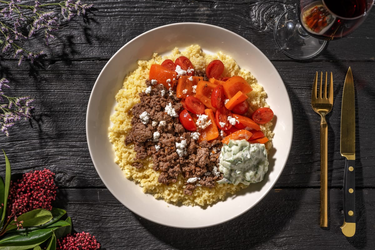 Greek-Inspired Lamb Bowls