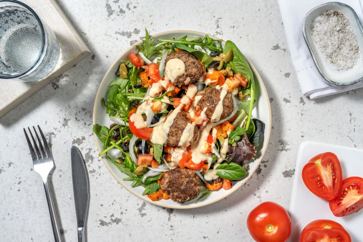 Carb Smart Middle Eastern-Style Beef Bowls