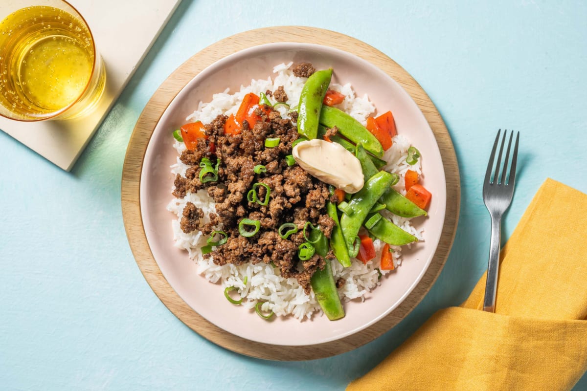 Savoury Beef Bowls