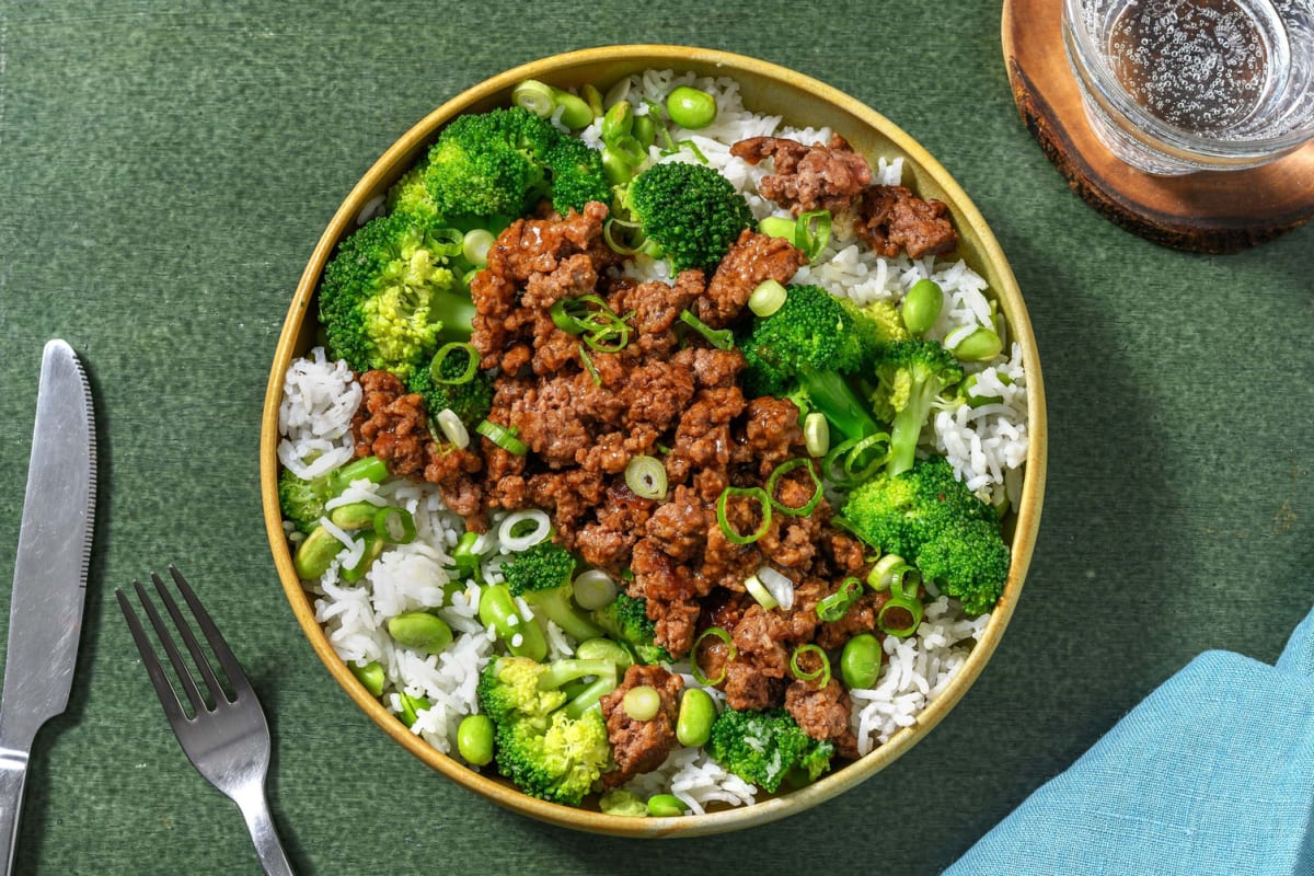 Teriyaki Beef Bowls