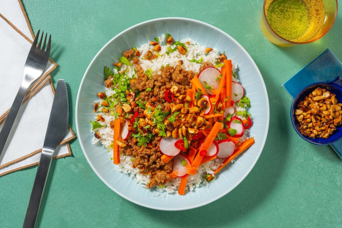 Vietnamese-Style Caramelized Pork Bowls