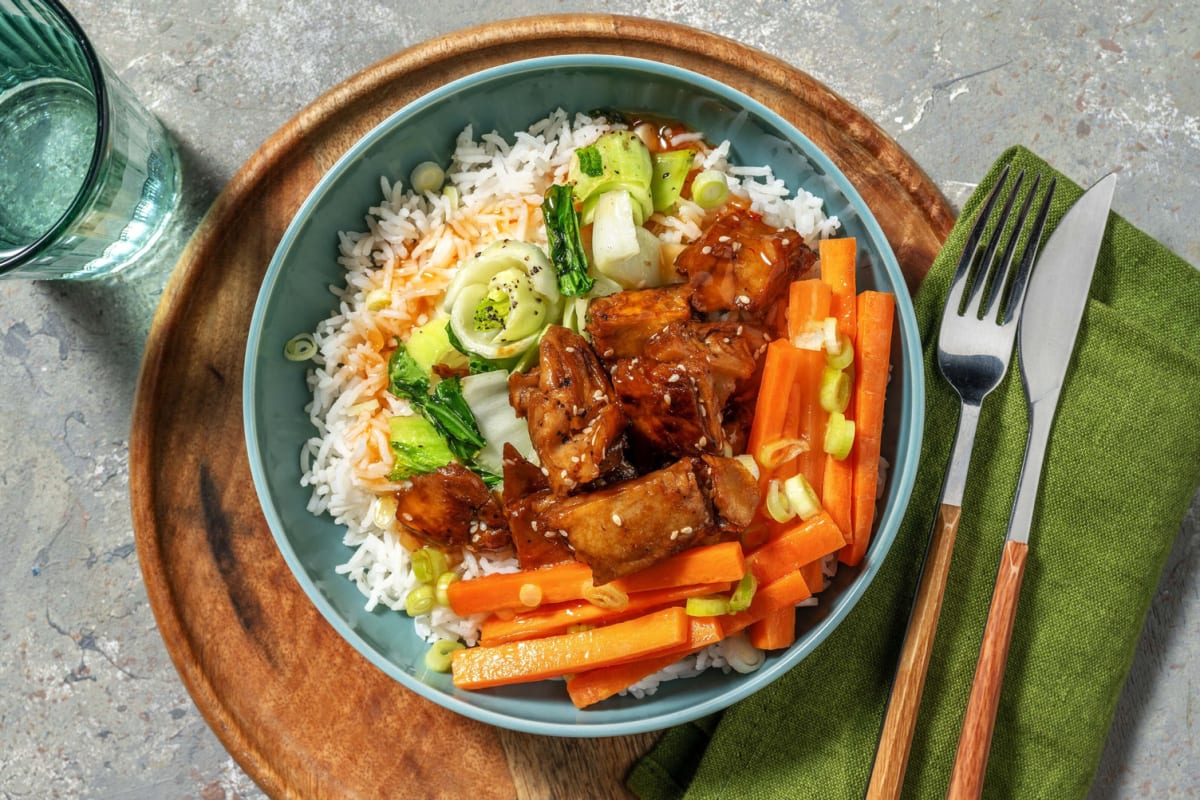 Vegetarian Sweet Chili Bowls