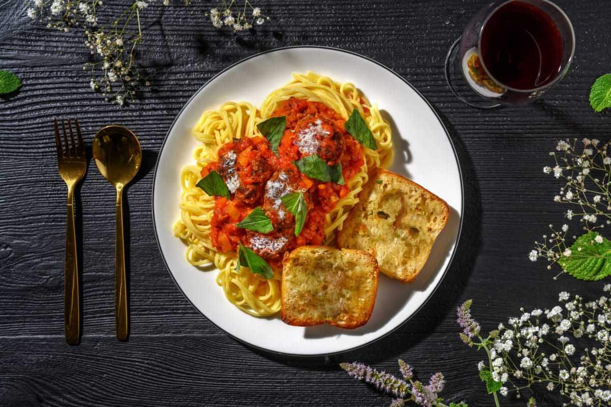 Bison and Ricotta Meatballs