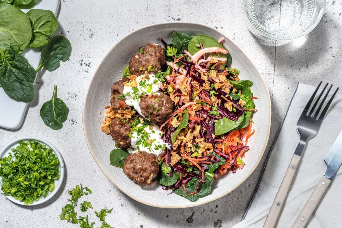 Boulettes de bœuf à la citronnelle