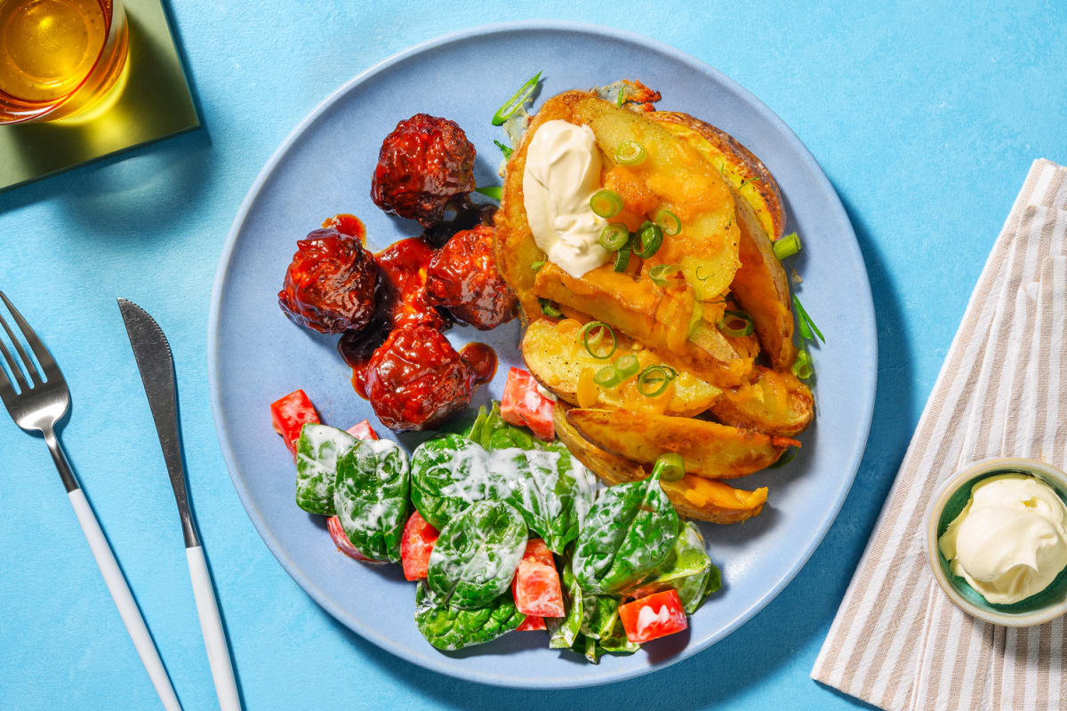 Boulettes de bœuf glacées