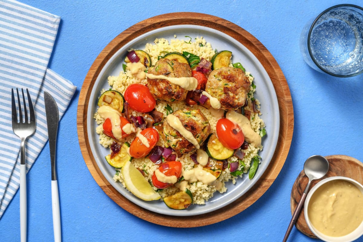 Boulettes de dinde à la courgette