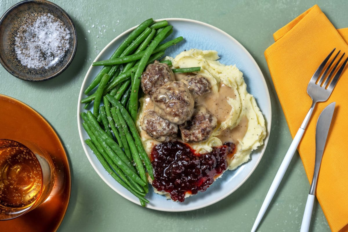 Swedish-Style Turkey Meatballs