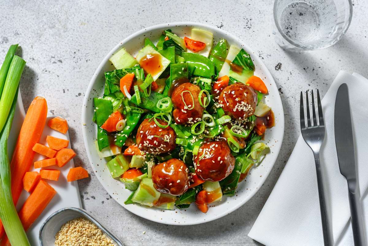 Smart Ginger Beyond Meat® Meatballs