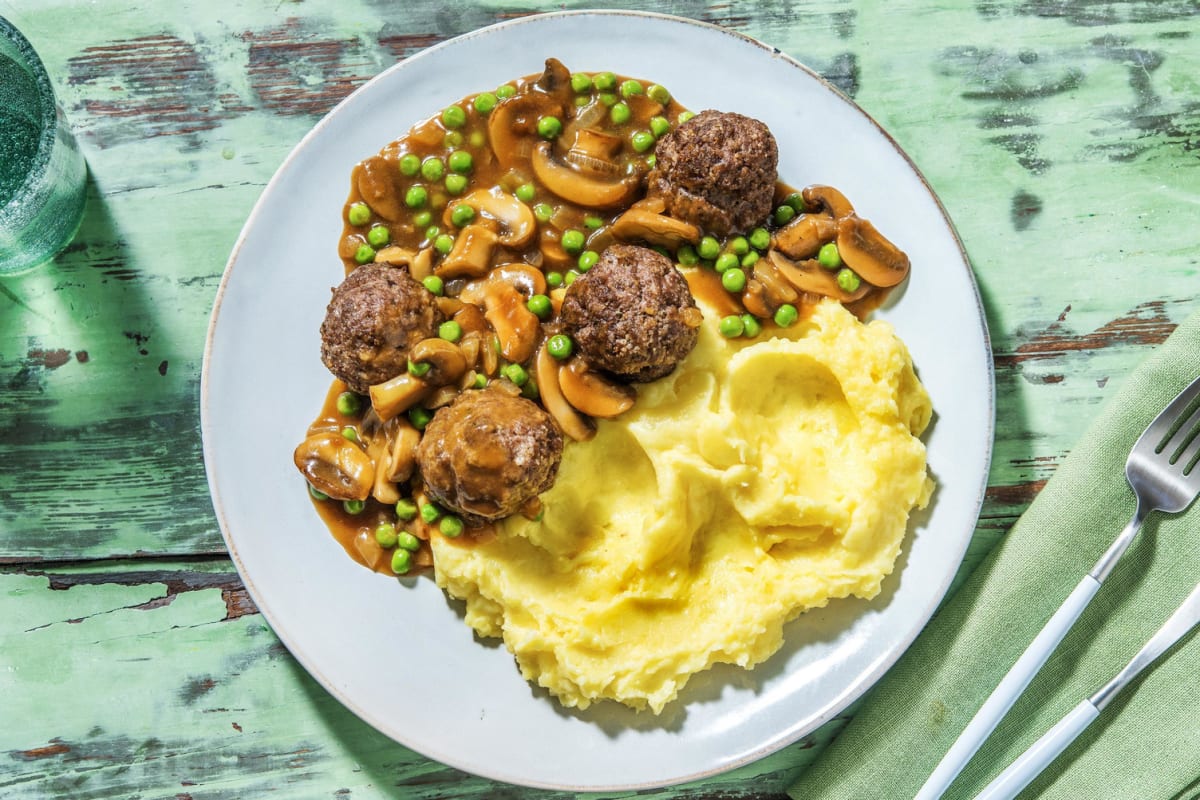 Boulettes de viande Salisbury