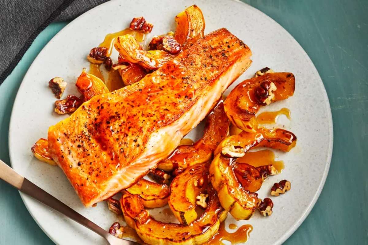 Maple Roasted Delicata Squash