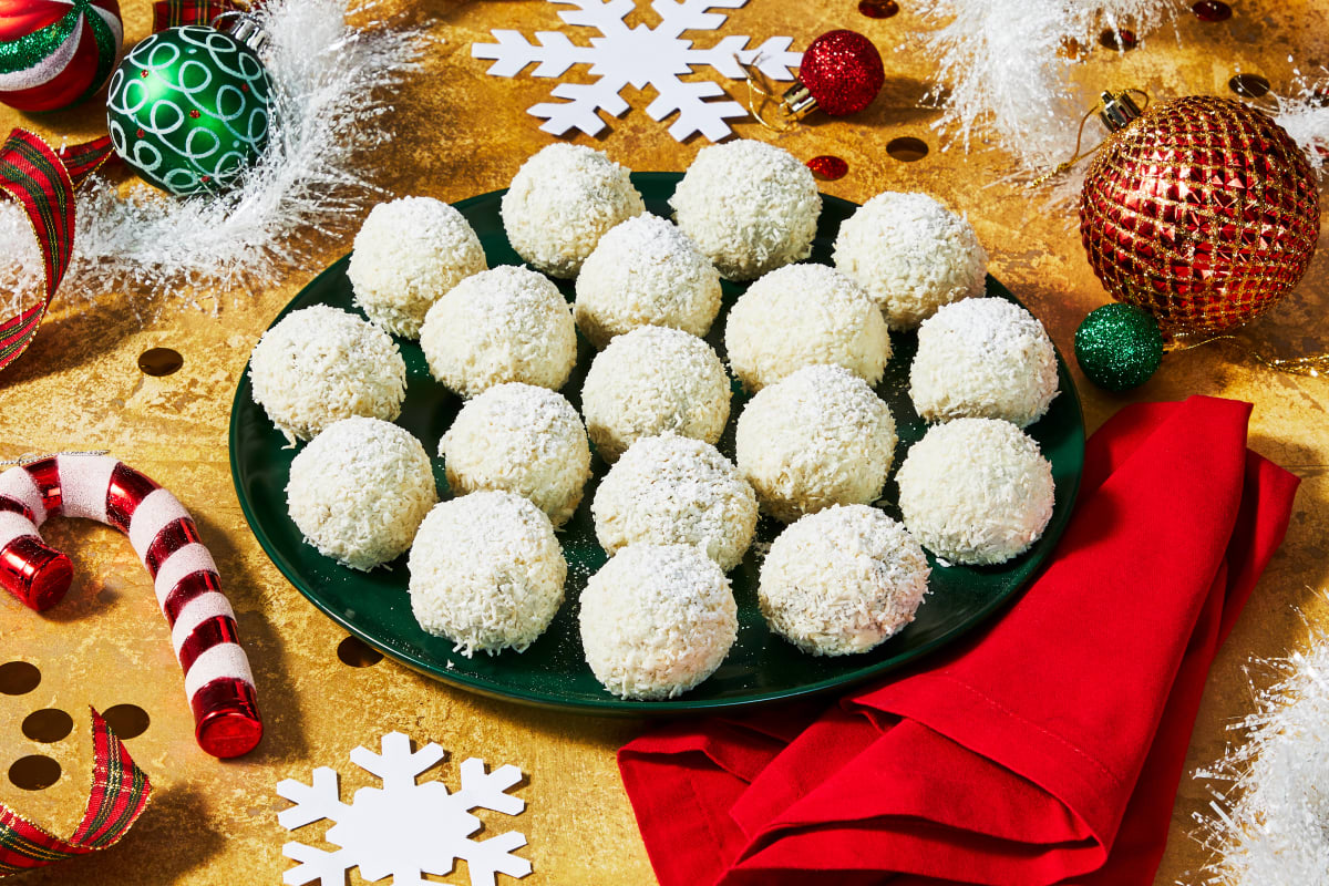 Truffes de gâteau boules de neige de Buddy le lutin™